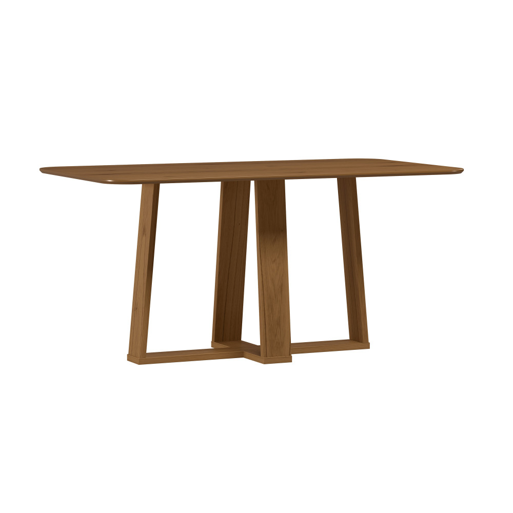Mesa de Jantar Rubi 160x90cm S/ Vidro - Cinamomo
