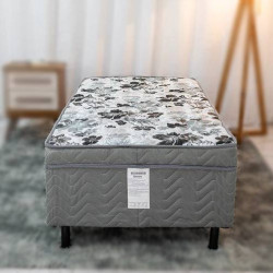 Cama Box Conjugada Solteiro Dackar 45X188X88 Cama Box Conjugada Solteiro Dackar 45X188X88