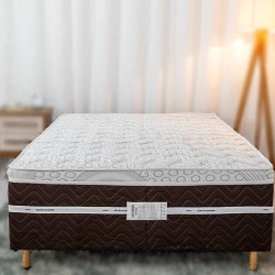 Cama Box Conjugado Casal Livina Molas 138x188 Cama Box Conjugado Casal Livina Molas 138x188