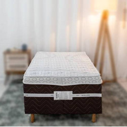 Cama Box Conjugado Solteiro Livina Molas 88x188