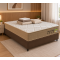 Colchão Orion Firm Casal 22Cmx1,88Mx1,38M + Base Cama Box Casal Courino - Marrom