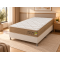 Colchão Orion Firm Solteiro 22Cmx1,88Mx88Cm + Base Solteiro (88x188x23) Courino - Branco