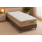 Colchão Orion Firm Solteiro 22Cmx1,88Mx88Cm + Base Solteiro (88x188x23) Courino - Marrom