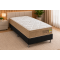 Colchão Orion Firm Solteiro 22Cmx1,88Mx88Cm + Base Solteiro (88x188x23) Courino - Preto