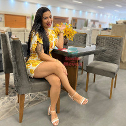 Mesa de Jantar Lívia com Tampo Grafite Canto Reto e  4 Cadeiras Dafne Grafite - Rufato