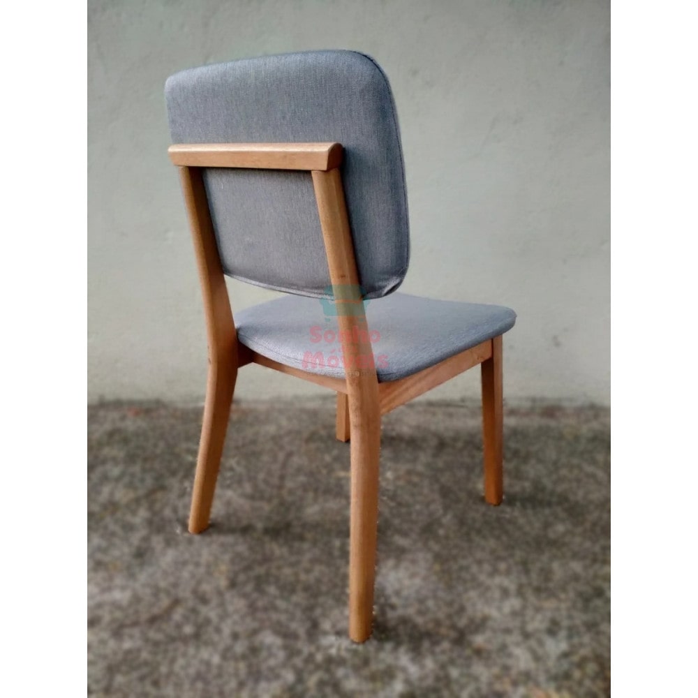 Cadeira Classic - Linho Cinza / Nature