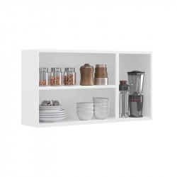 Armário Aéreo de Cozinha 3 Portas Florença - Branco  Armário Aéreo de Cozinha 3 Portas Florença - Branco