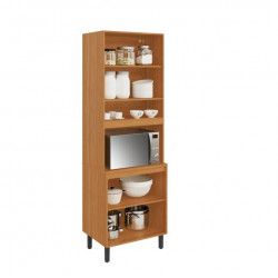 Paneleiro Torre quente Napoles 70cm 1 forno 4 portas - Cinamomo/Off White Paneleiro Torre quente Napoles 70cm 1 forno 4 portas - Cinamomo/Off White