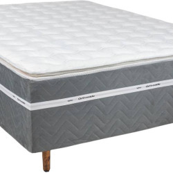 Cama Box Conjugada Casal Dackar Plus 45X188X1,38