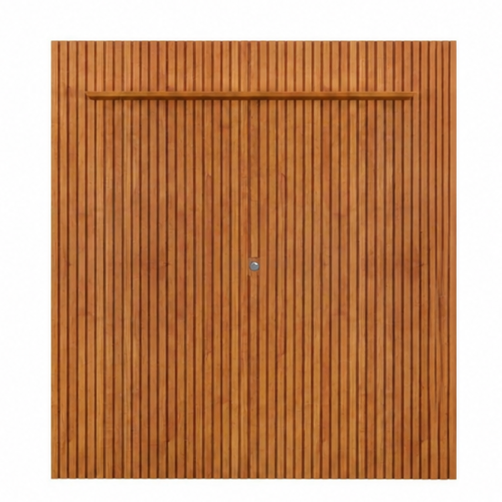 Painel Ripado Lyon 227 e Prateleira - Naturalle