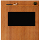 Painel Ripado Lyon 227 e Prateleira - Naturalle