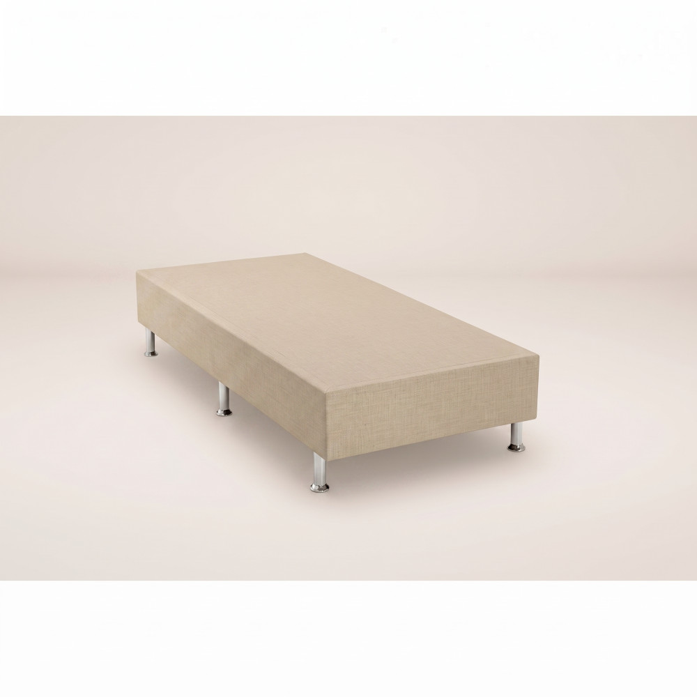 Base Solteiro  (88x188x23)  Courino - Bege