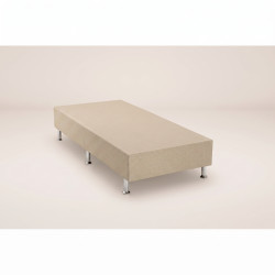 Base Solteiro  (88x188x23)  Courino - Bege