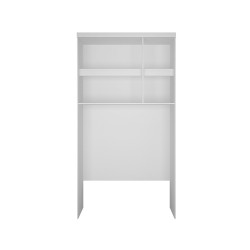 Guarda Roupa Rizon Módulo Aéreo Solteiro 3 Portas Novo Horizonte - Branco