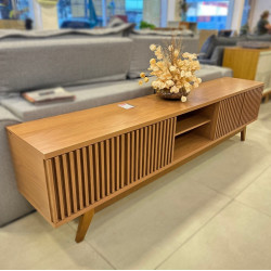 Rack Bancada Fortaleza para Tvs até 75" - Freijó