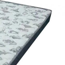 Colchão Casal Omega 188x138 Espuma D20 - Cinza