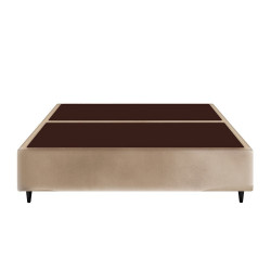 Base Box Queen 158x198x30 Linho - Bege  Base Box Queen 158x198x30 Linho - Bege