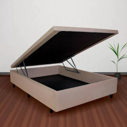 Base Baú Casal Courino - Bege