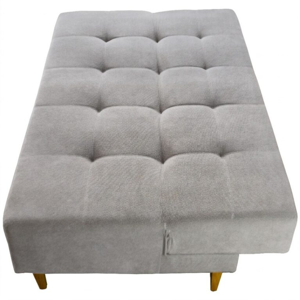 Sofá Cama 3 Lugares Dallas - Veludo Cinza