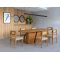 Mesa de Jantar Yasmin 180x100 - Cinamomo + 6 Cadeiras Itaipava - Linho Bege
